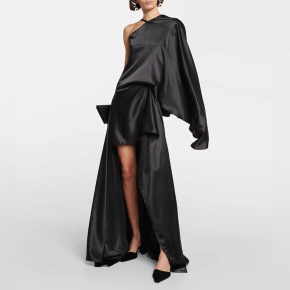 Acne Studios Dresses & Skirts - ACNE STUDIOS Asymmetric satin gown